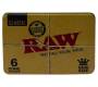 RAW Μεταλλικό Kουτί Θήκη για 6 Κώνους - King Size - Τιμή: 2,50€