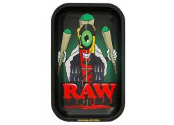 Raw Rolling Tray Δίσκος Small Black Cone Monster (17x27cm)