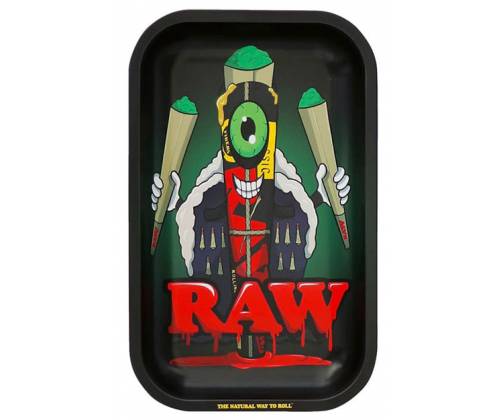 Raw Rolling Tray Tray Small Black Cone Monster (17x27cm) -  Price: 7,50€