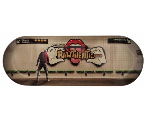 Raw Rolling Tray Δίσκος Graffiti II Skate (42x15.5cm) - Τιμή: 12,90€