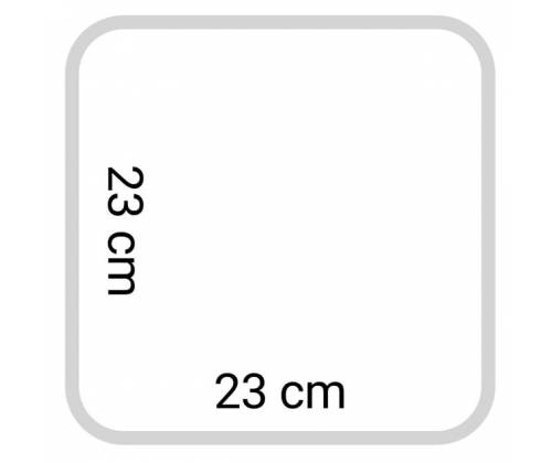 Raw Rolling Tray Δίσκος Square Τετράγωνο Black (23x23cm) - Τιμή: 7,90€