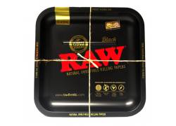 Raw Rolling Tray Δίσκος Square Τετράγωνο Black (23x23cm)