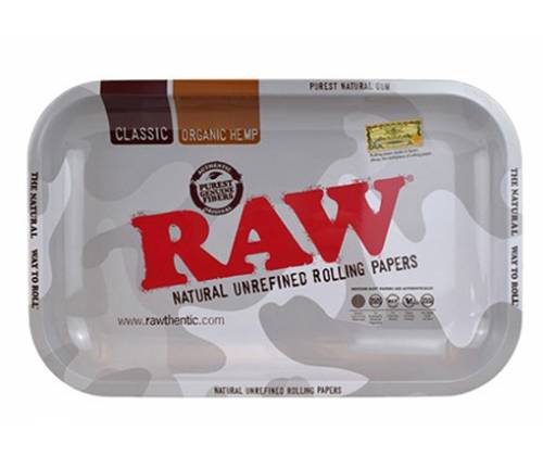 Raw Rolling Tray Δίσκος Arctic Camouflage Small (17x27cm) - Τιμή: 7,50€