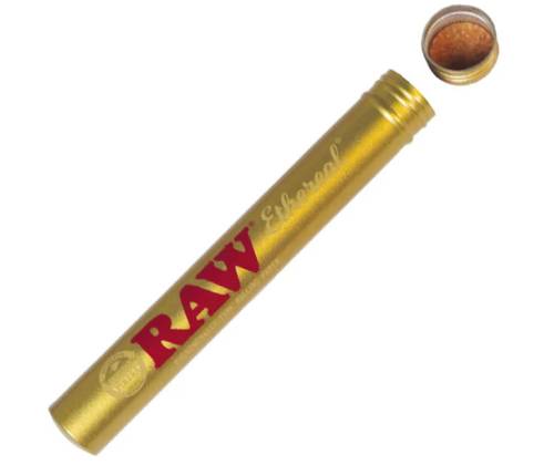 RAW Aluminium Tube Ethereal Χρυσό -  Αποθηκευτικός Σωλήνας Αλουμινίου - Τιμή: 4,10€