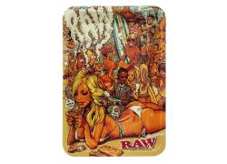 Raw Rolling Tray Δίσκος Mini Summer Beach (12x18cm)