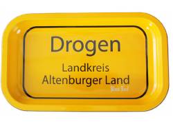 Rolling Tray Δίσκος Drogen Yellow - Small (27x16cm)