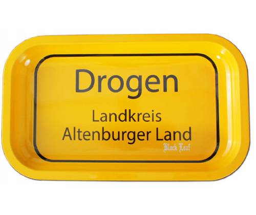 Rolling Tray Δίσκος Drogen Yellow - Small (27x16cm) - Τιμή: 5,60€