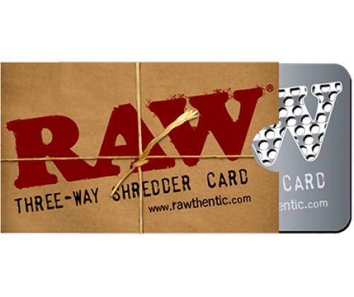 RAW Shredder Card Grinder - Τιμή: 7,20€
