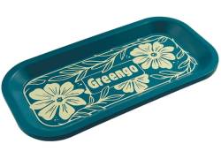 GreenGo Rolling Tray Δίσκος Eco Small Green (20.5x10.5cm)