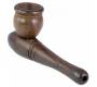 Ξύλινη Πίπα Hemp Καφέ - 10cm - Τιμή: 3,90€