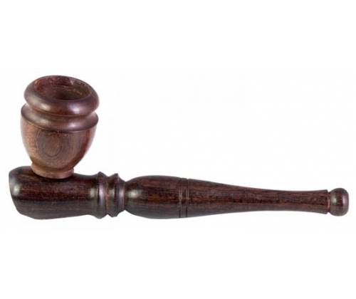 Ξύλινη Πίπα Hemp Καφέ - 12cm - Τιμή: 4,20€