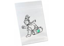 Σακουλάκι Ασφαλείας Zip - Doctor (60x80mm)