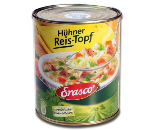 Kavatza Safety Box Canned Rice Rice Rice-Topf 800g - Price: 19,80€