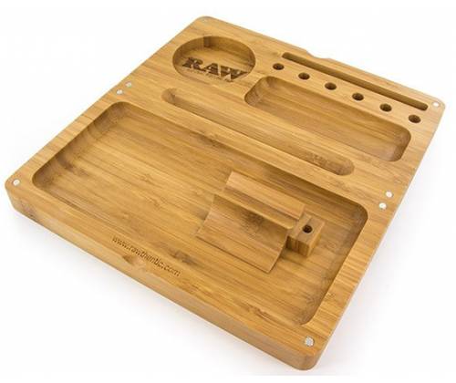 RAW Bambo BackFlip Rolling Tray Ξύλινο Κουτί - Τιμή: 29,50€