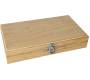 Ξύλινο Κουτί Αποθήκευσης - Ανοικτό Καφέ (23x13x4.5cm) - Τιμή: 6,40€