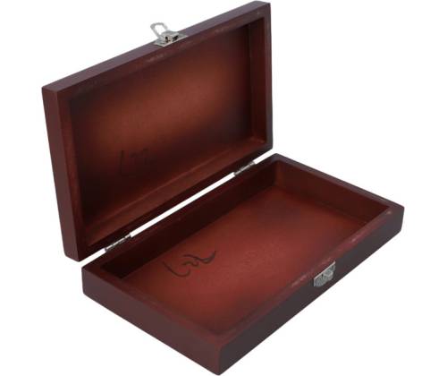 Ξύλινο Κουτί Αποθήκευσης - Σκούρο Καφέ (23x13x4.5cm) - Τιμή: 9,80€