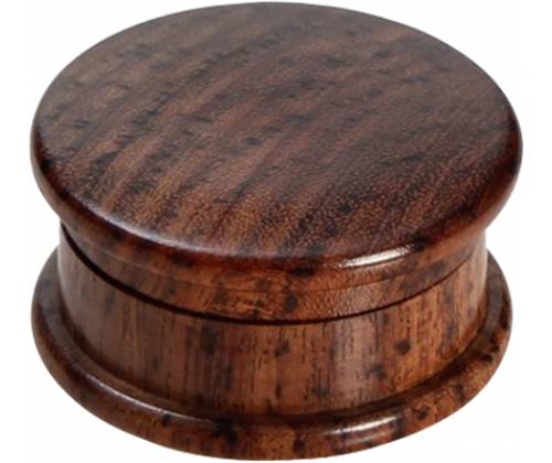 Grinder Τρίφτης Ξύλινος Σκούρο Καφέ 53mm - 2 Parts - Τιμή: 6,50€