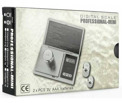 Ψηφιακή Ζυγαριά Ακριβείας - Professional (200gr x 0.01gr) - Τιμή: 14,50€