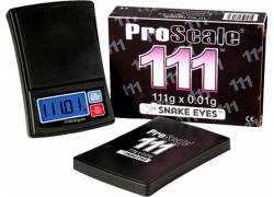 ProScale Ψηφιακή Ζυγαριά Ακριβείας - Snake Eyes 111 (111gr x 0.01gr)
