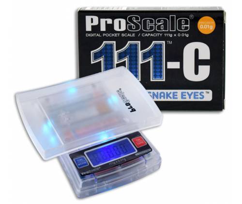 ProScale Ψηφιακή Ζυγαριά Ακριβείας - Snake Eyes 111 Clear (111gr x 0.01gr) - Τιμή: 16,80€