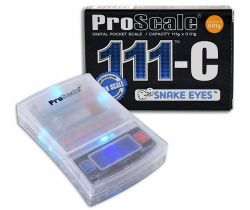 ProScale Ψηφιακή Ζυγαριά Ακριβείας - Snake Eyes 111 Clear (111gr x 0.01gr) - Τιμή: 16,80€