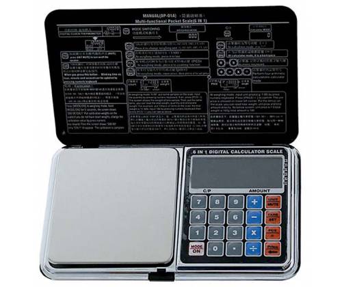 Ψηφιακή Ζυγαριά Ακριβείας με Αριθμομηχανή (200gr x 0.01gr) - Τιμή: 18,80€