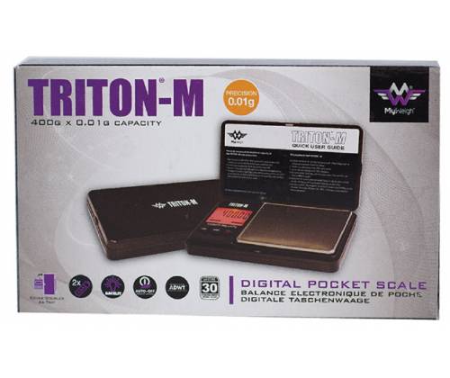 My Weigh Ψηφιακή Ζυγαριά Ακριβείας - Triton M Mini-400 (400gr x 0.01gr) - Τιμή: 19,50€