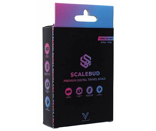 V-Syndicate ScaleBud Ψηφιακή Ζυγαριά Ακριβείας - Dank Diva (100gr x 0.01gr) - Τιμή: 17,90€