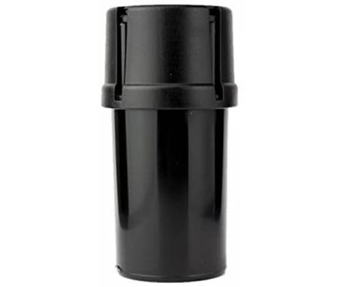 Grinder Τρίφτης Πλαστικός MedTainer με Αποθηκευτικό Χώρο - Μαύρο - Τιμή: 3,40€