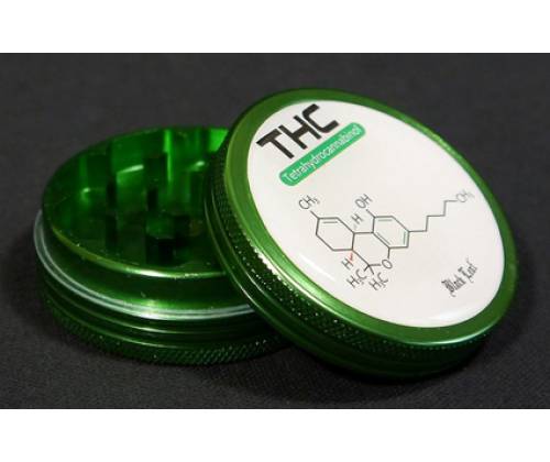 Grinder 50mm Aluminum THC - 2 Parts -  Price: 12,90€