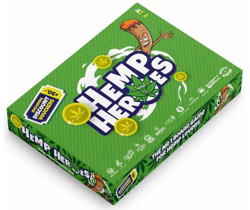 Επιτραπέζιο Παιχνίδι Hemp Heroes Cannabis με Θέμα την Κάνναβη 2-6 Παίκτες - Τιμή: 39,90€