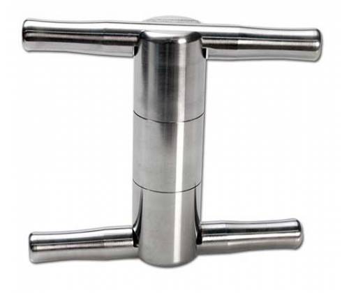 Μεταλλική Μαγνητική Πρέσα Black Leaf Press 86mm - Super Steel - Τιμή: 28,90€