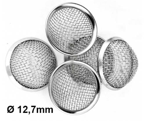 Σίτες Pipe Screens με Μεταλλικό Στεφάνι 12,7mm - 5τμχ - Τιμή: 2,90€