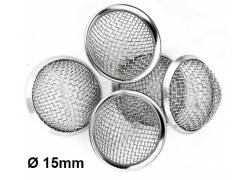Σίτες Pipe Screens με Μεταλλικό Στεφάνι 15mm - 5τμχ