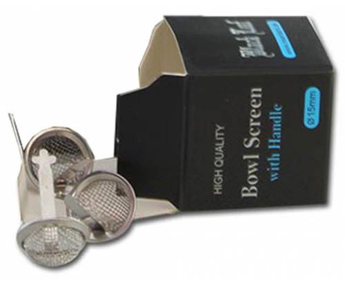 Σίτες Pipe Screens με Μεταλλικό Στεφάνι και Λαβή 15mm - 3τμχ - Τιμή: 3,30€