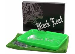 Black Leaf Rolling Tray Δίσκος LED - Πράσινο (28x21cm)