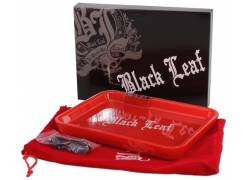 Black Leaf Rolling Tray Δίσκος LED - Κόκκινο (28x21cm)