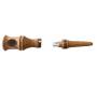 Handmade Wooden Hemp Pipe from Olive Wood - Magnetic Closure 12cm -  Price: 43,00€