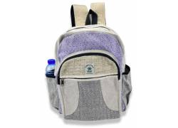 Himalayan Hemp Τσάντα Πλάτης Backpack Χειροποίητή από Κάνναβη Ιμαλαϊων - Geometrical Pattern