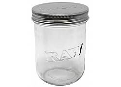 Γυάλινο Βάζο Raw Smellproof Jar 475ml (16oz) - Κλείνει Αεροστεγώς