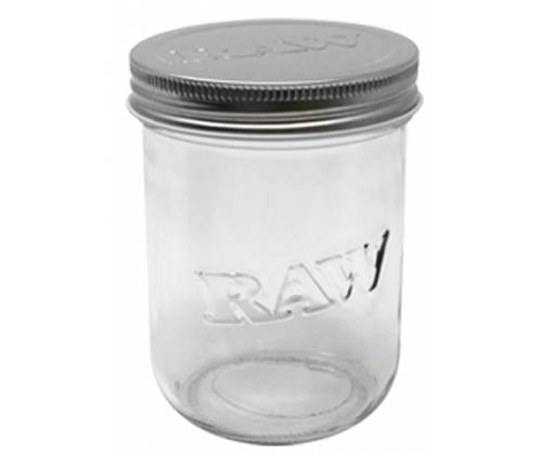 Γυάλινο Βάζο Raw Smellproof Cozy & Jar 295ml (10oz) με Κλειδαριά Ασφαλείας - Τιμή: 24,90€