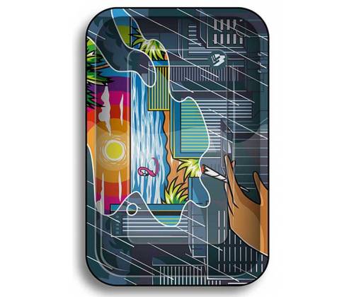 Rolling Tray Δίσκος 420 World - Small (27x17cm) - Τιμή: 7,90€