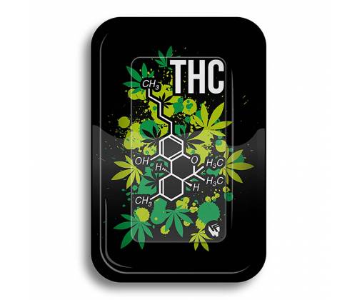 Rolling Tray Δίσκος THC Molecule - Small (27x17cm) - Τιμή: 7,90€