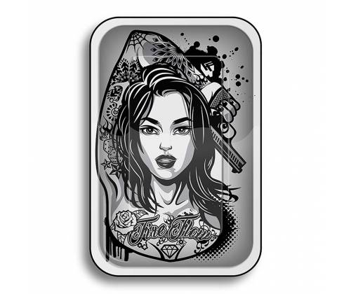 Rolling Tray Δίσκος Tattoo Girl - Small (27x17cm) - Τιμή: 7,90€