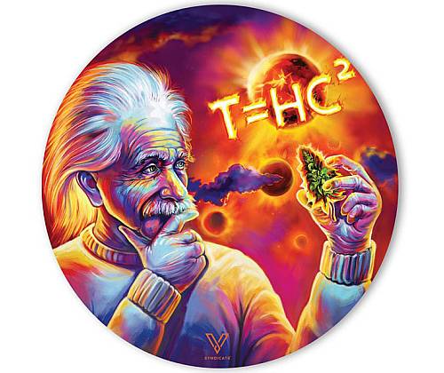 V-Syndicate Slikk Round Αντικραδασμικό Υπόστρωμα (χαλάκι) Dab Mat - Σχέδιο T=HC2 Solar Diesel 15cm - Τιμή: 3,90€