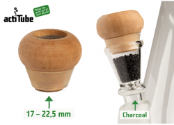 Ξύλινο Μπωλ actiTube Drop Out  (small) για Βongs