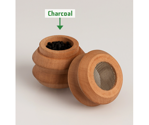 Ξύλινο Μπωλ actiTube Turn on (Βιδωτή Βάση) για Βongs - Τιμή: 9,50€