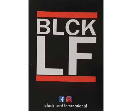 Black Leaf Αυτοκόλλητο Sticker | BL Logo 10,5mm x 7,5mm - Τιμή: 0,40€