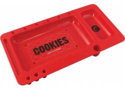 Cookies Rolling Tray Δίσκος Πλαστικός Κόκκινος  (31x17cm)