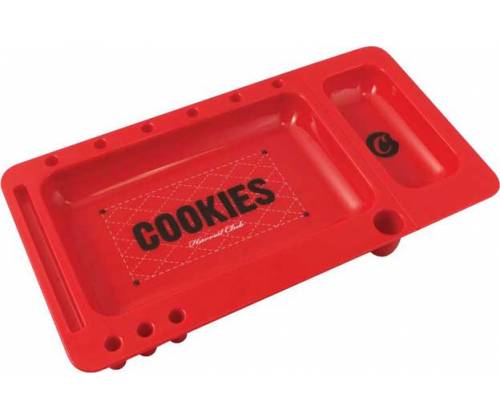 Cookies Rolling Tray Δίσκος Πλαστικός Κόκκινος  (31x17cm) - Τιμή: 12,80€